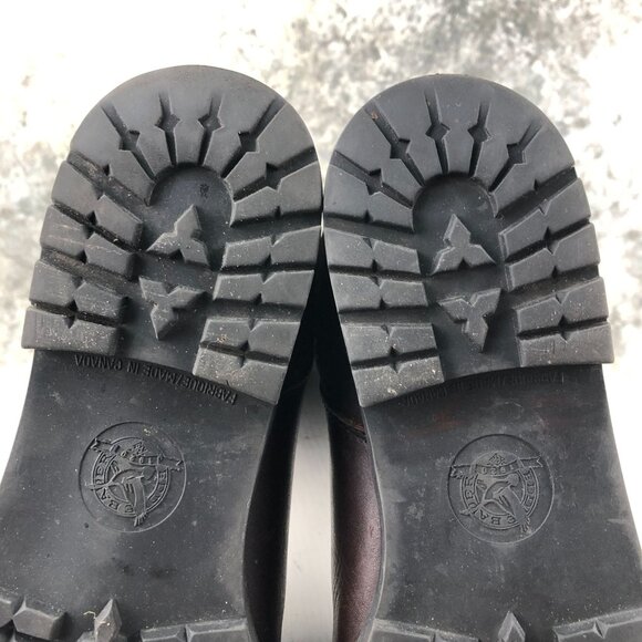 Eddie Bauer VTG Women's Size 8.5B Dark Brown Leather Knee High Tall Riding Boots - Picture 15 of 16